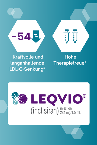LEQVIO® bei primärer Hypercholesterinämie